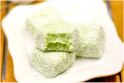 Matcha Green Tea Coconut Fudge