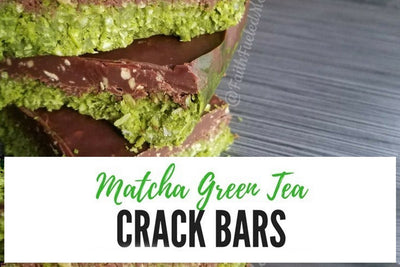 Matcha Tea Crack Bars