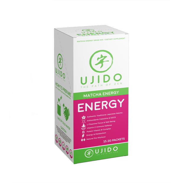 Matcha Energy 2g x 15 Packets | Ujido.